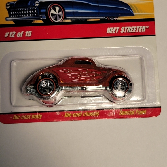Hot Wheels 40 year anniversary Neet Streeter #12 of 15 special paint Sealed New - Picture 3 of 3